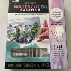 Watercolor Paint Gift Set