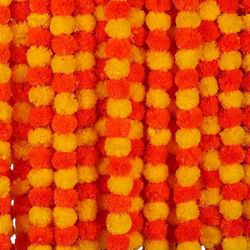 Artificial Marigold Garlands