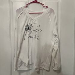 Brand New Long Sleeve Shirt Size XL Beach Dress Size Medium 