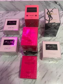 Designer Perfume Lot – Dior, Valentino, YSL