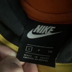 multi colored nike hoodie 