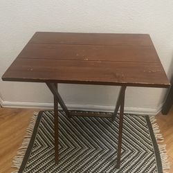 Pier 1 Folding Wood Table