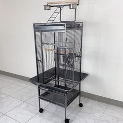 (New in Box) $125 Bird Cage 61-inch Tall with Rolling Stand for for Parrots Parakeets Conures Lovebird Cockatoo 