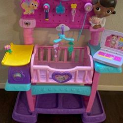 Doc Mcstuffins Nursery,Cece Doll, And Accessories 