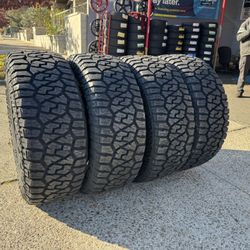 35-12-50-20 All Terrain Tires 12 Ply 1250$ Installed Free Alignment 