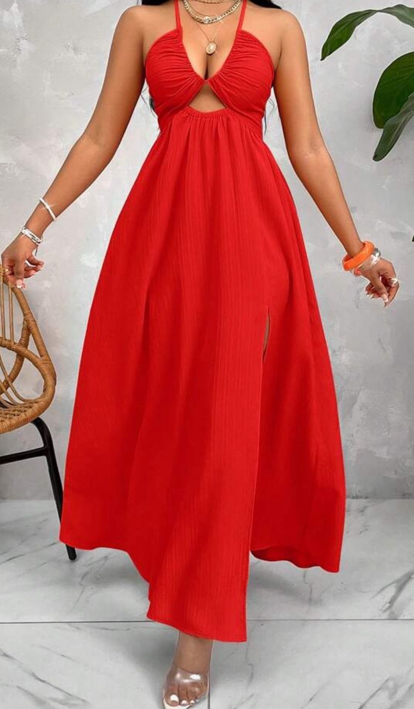 Woman’s Halter Dress