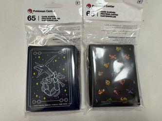 Pokémon Pokemon center tcg trading card game card card sleeves