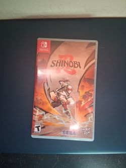 shinobi art of vengeance nintendo switch version