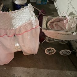 Doll Bed And Stroller