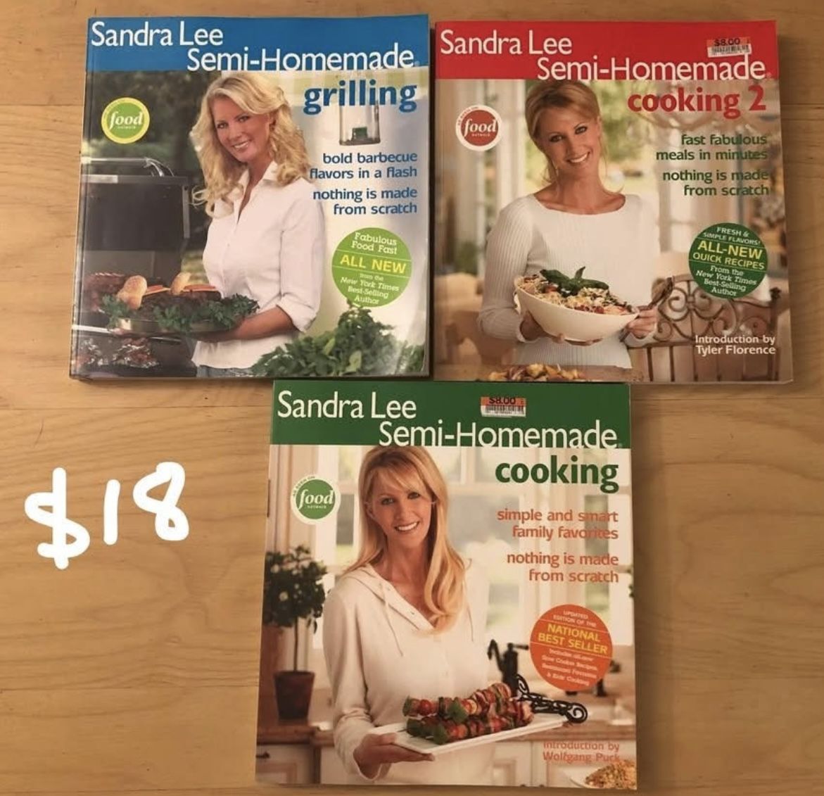 Sandra Lee cookbooks