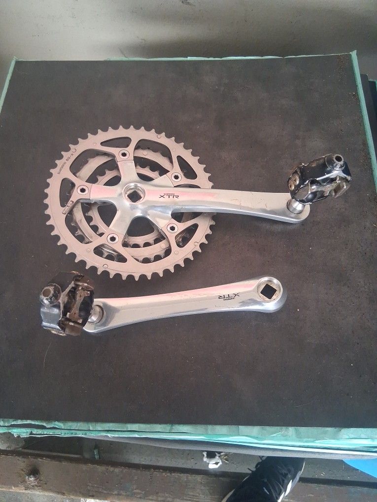 Vintage Deore Xtr Cranks Almost Mint Condition