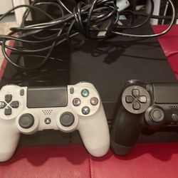 PS4 With 2 Controllers 