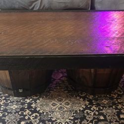 Barrel Coffee Table 