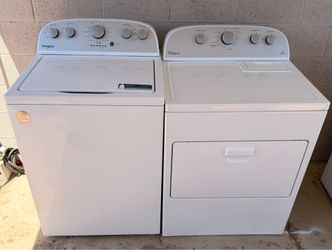 Washer and dryer whirpool electric