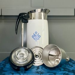 Vintage Corning Ware 10-Cup Electromatic Percolator