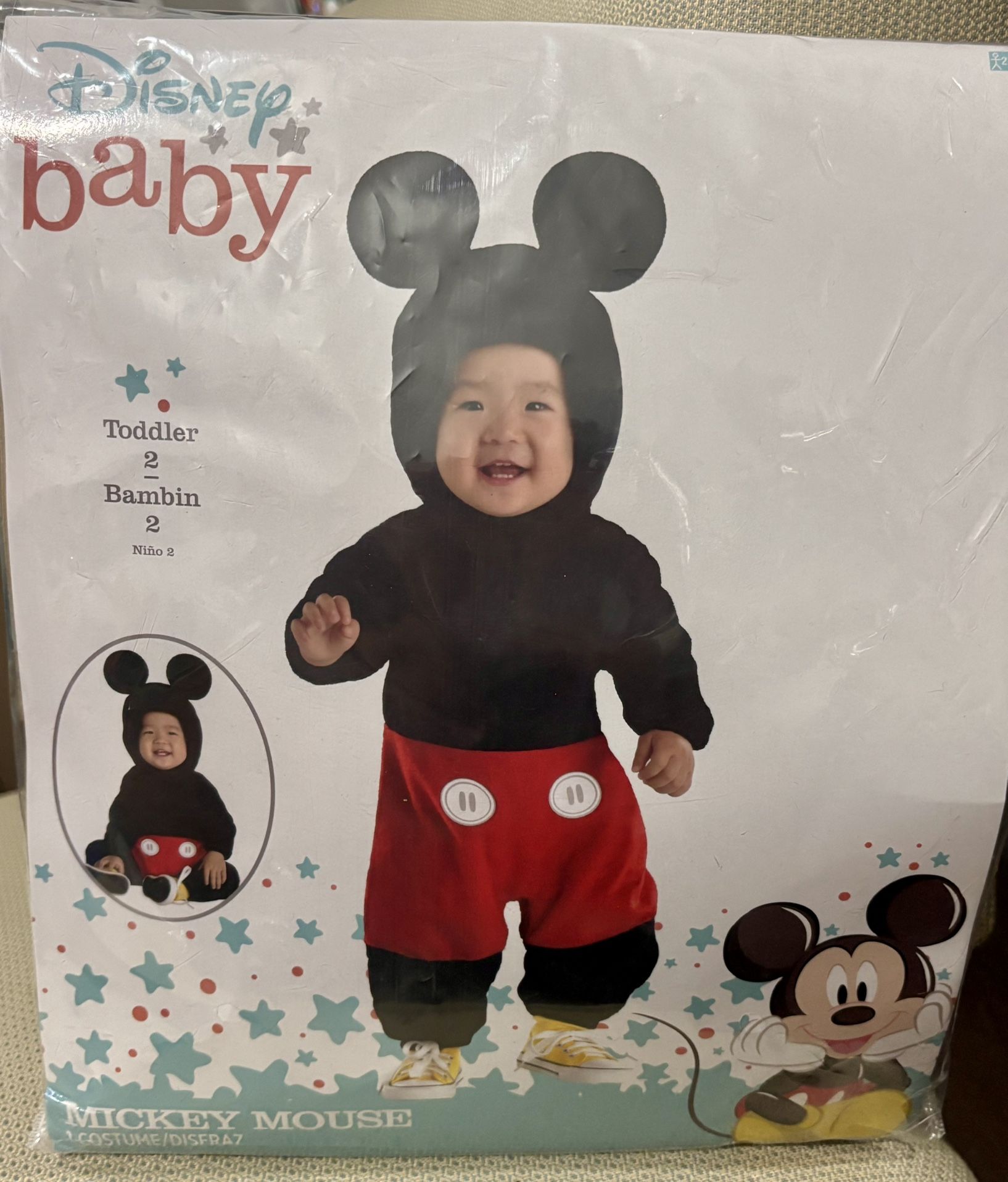 New Mickey Mouse costume -Toddler 2