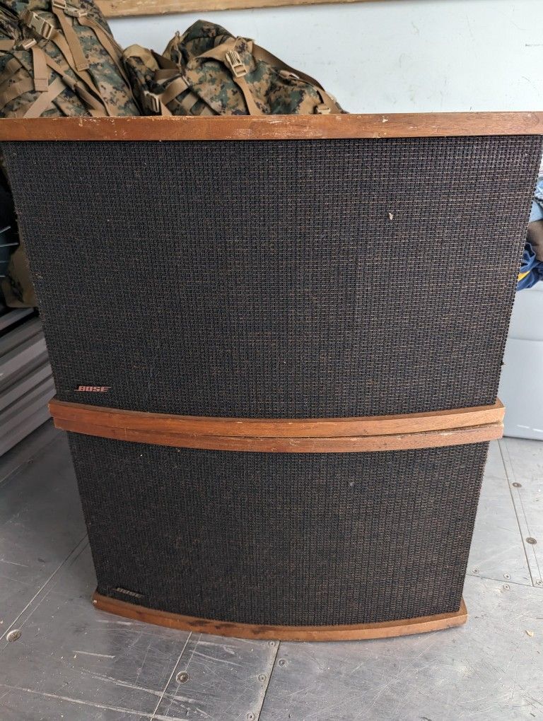 Vintage Bose 901 Series 5 Speaker Set Of 2