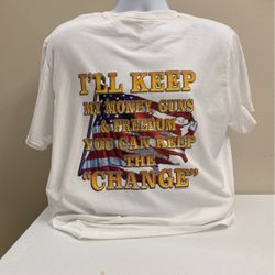 Design T-Shirt, Jerzees 50/50, (design on back),New, Size Large, (item 240)