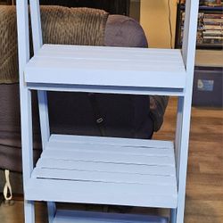 5 Tier Gradient Folding Ladder Shelf
