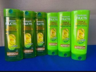 Garnier Fructis Shampoo & Conditioners