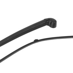 X AUTOHAUX Rear Windshield Wiper Blade Arm Set 405mm 16 Inch for Audi Q3 2011-17