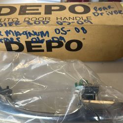 Rear driver door handle