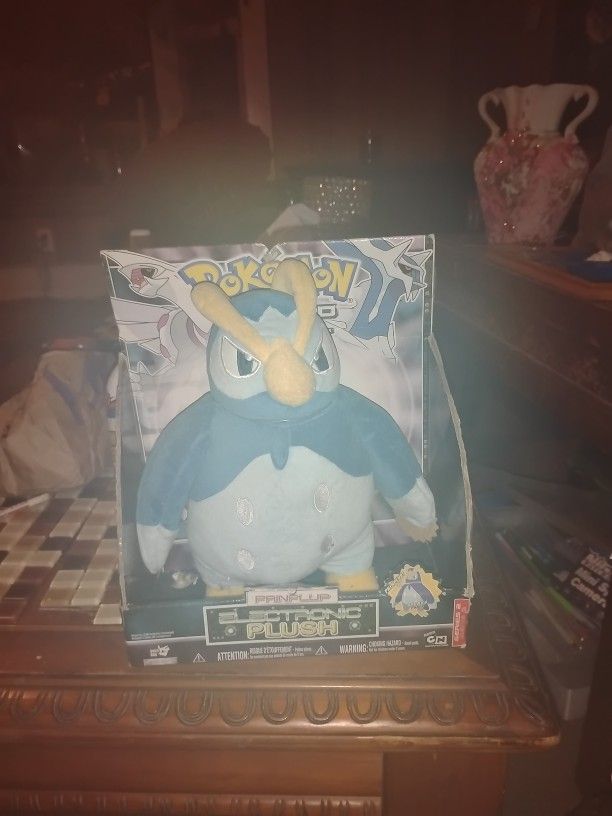 Pokemon  PRINPLUP  Electronic Plush Toy 