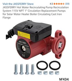 Hot Water Recirculating Pump 115V.(M'434)