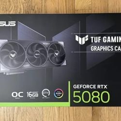 ASUS TUF Gaming GeForce RTX 5080 16GB GDDR7 OC Edition Graphics 