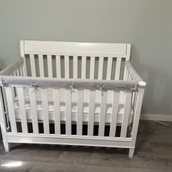 White Delta Children White Crib