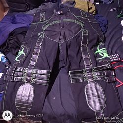 Industrial rave pants.