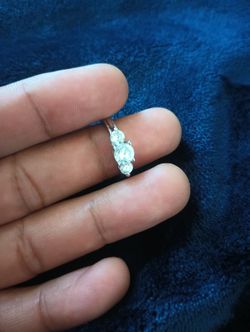 925 Silver Diamond Ring