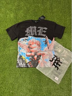 Mixed emotions black graphic tee