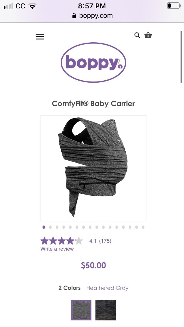Boppy ComfyFIT Hybrid Baby Carrier