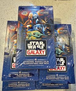 2026 star wars chrome galaxy hobby box