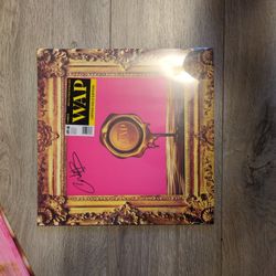 Cardi B Signed WAP Albums Unopened 