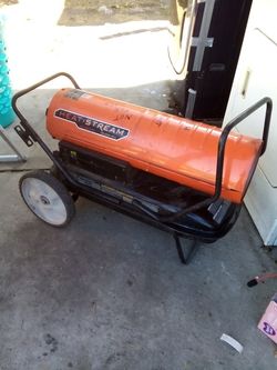 HEAT STREAM HS-125T-KFA 125,000BTUKEROSENE FORCED AIR HEATER