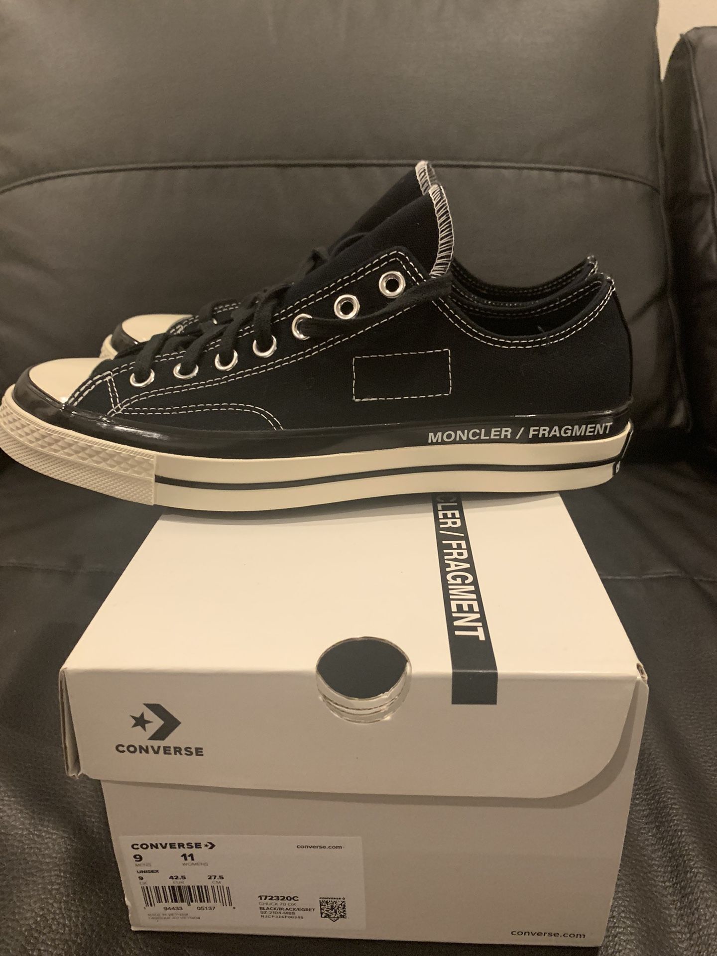 Converse All Star 70 Moncler X Fragment Collab for Sale in New 