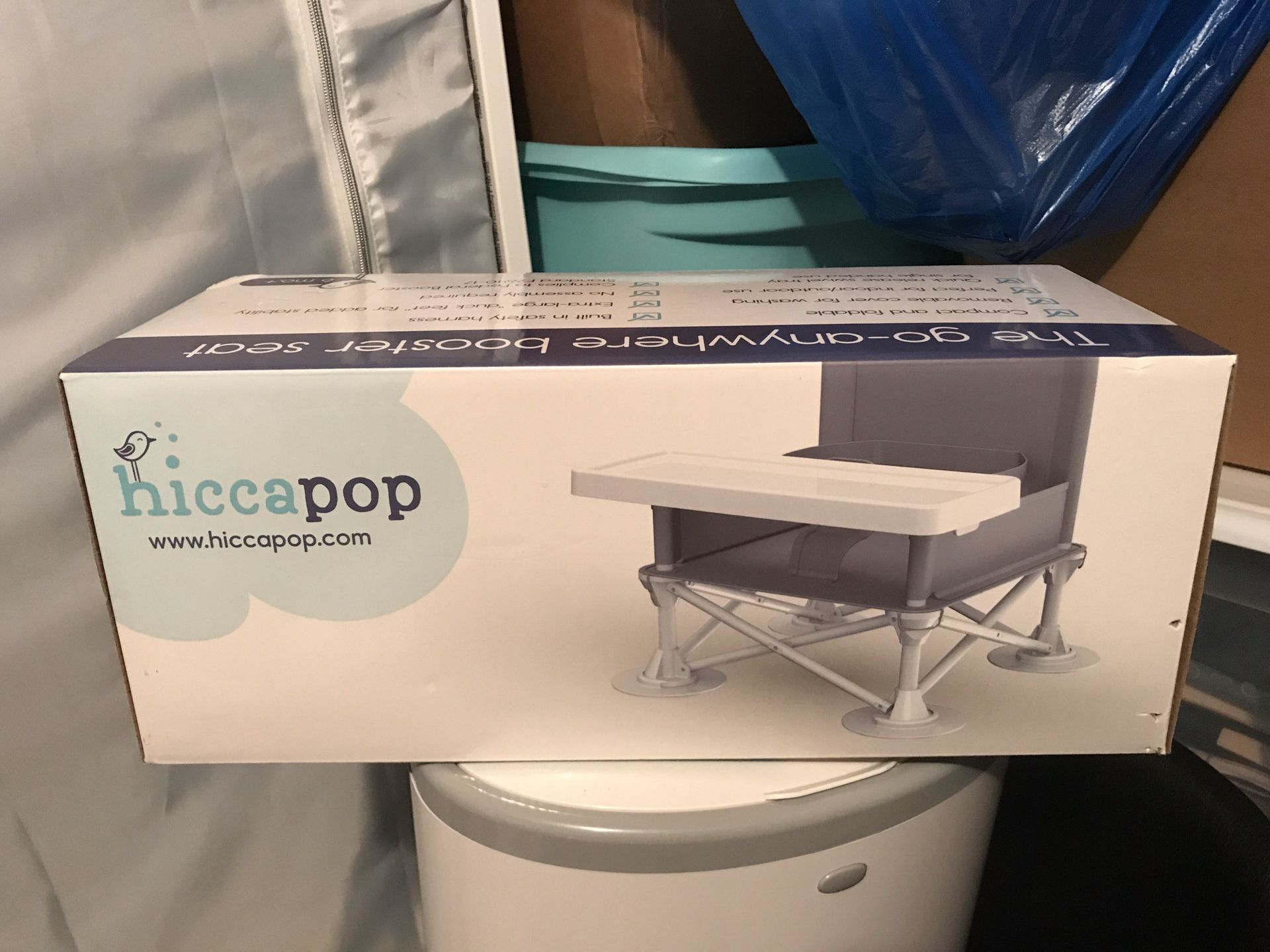 HICCAPOP PORTABLE HIGHCHAIR/BOOSTER SEAT
