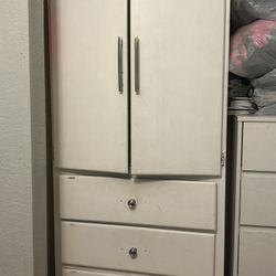 3 drawer with armoire 
