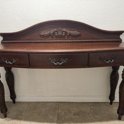 Solid Wood Entry Table 
