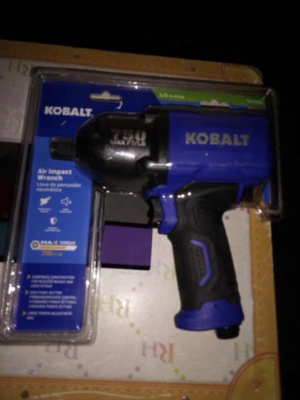 Kobalt Air Impact Gun 750 Lb Torque