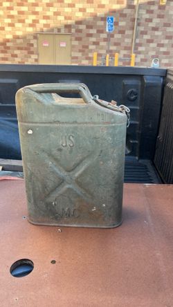Vintage USMC  5 gallon Jersey can