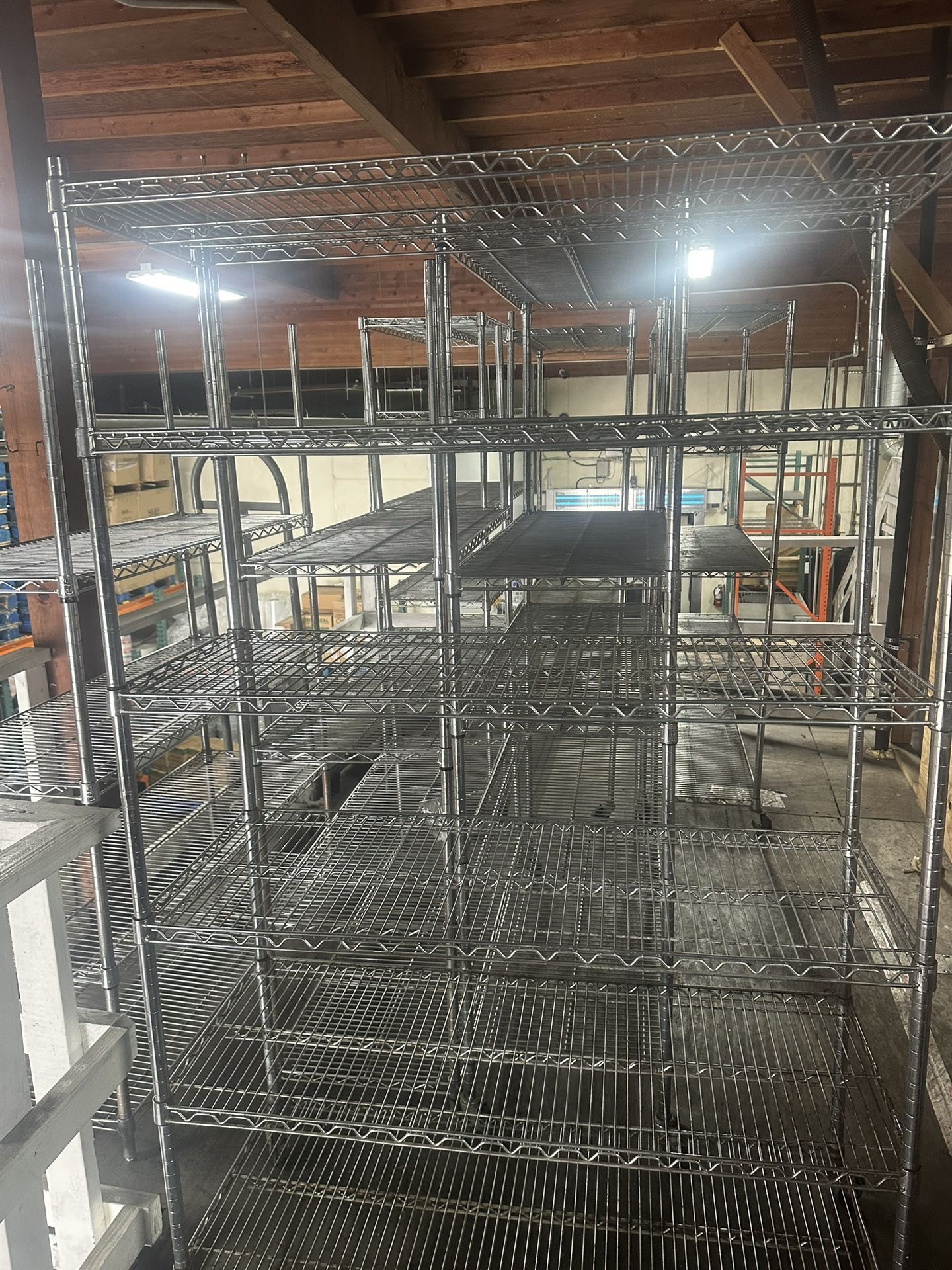 8 foot tall wire roll backs