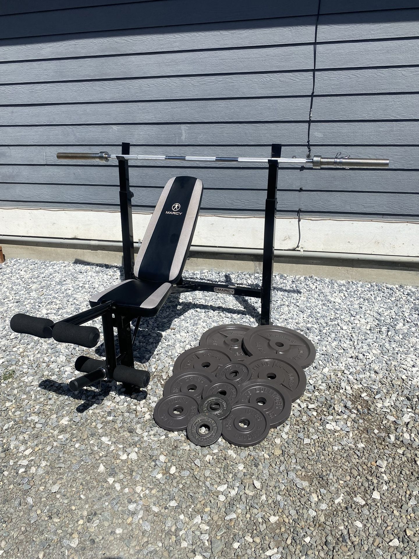 Olympic Weight Set Barbell Weight Bench Press