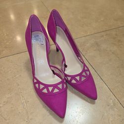 Marc Fisher Magenta Pointed-Toe Heels size 8