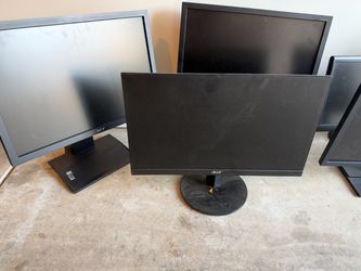 Computer Monitors From $15 – Dell, Acer, AOC – Cables Included