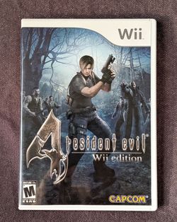 Resident Evil 4: Wii Edition (Nintendo Wii, 2007) Capcom *Complete*