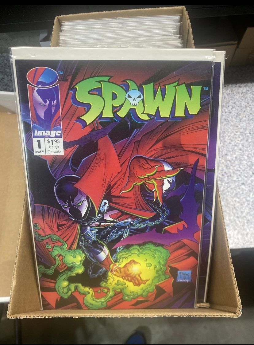 Spawn comic lot 1-80 and issues 85, 90,91,92,94, 95,98,,110