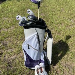 Women’s Complete Ultra Golf Set + FootJoy StratoLite Size 8 Shoes – Ready to Hit the Course!